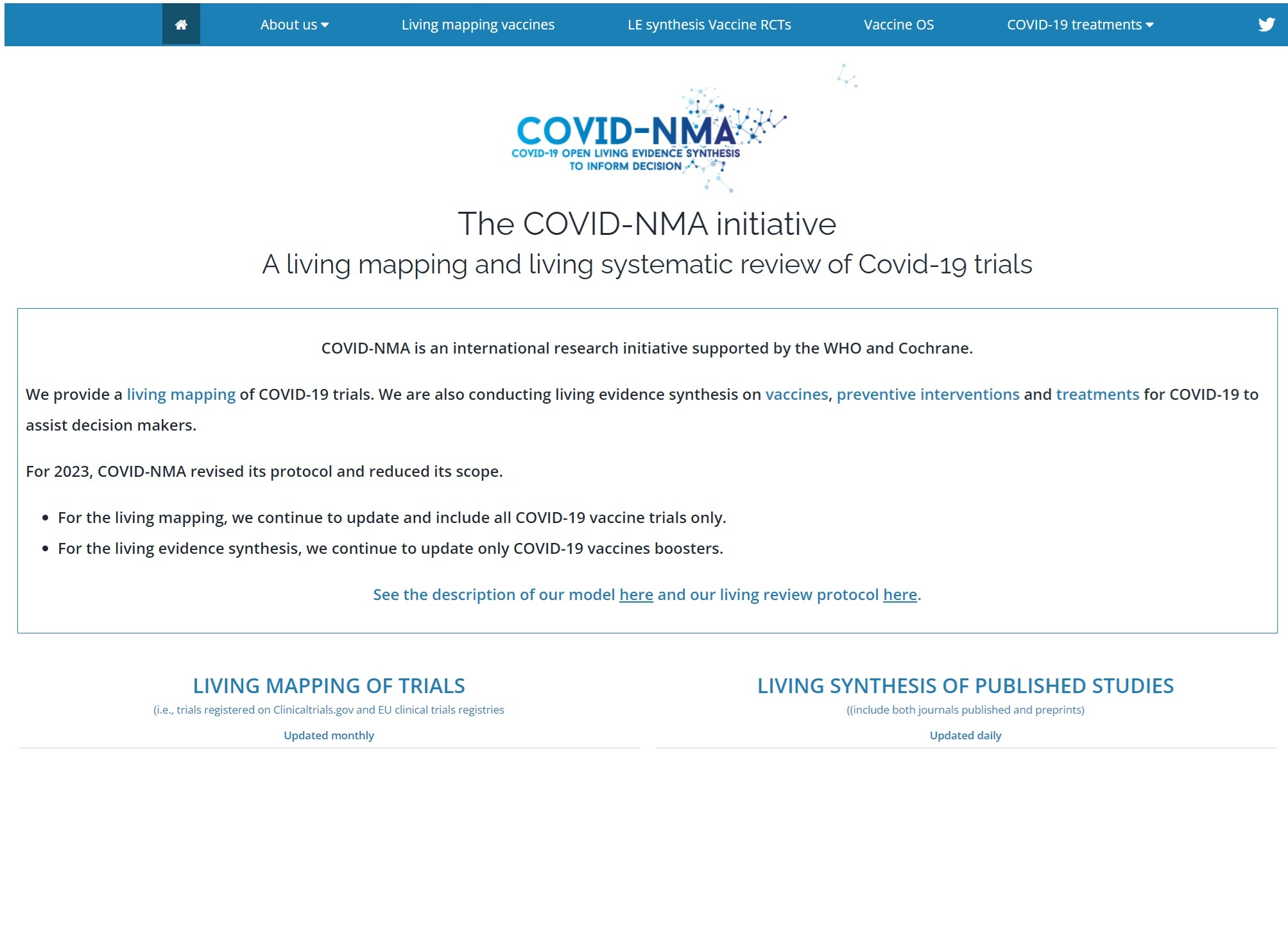 COVID-nma Platform