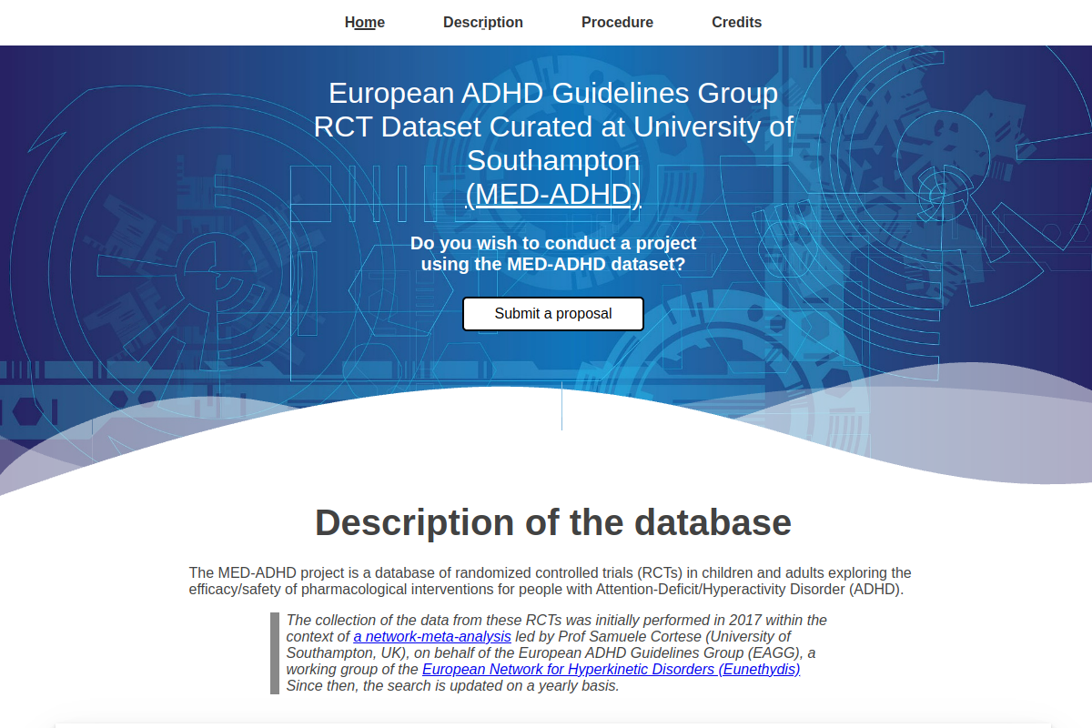 MED-ADHD Platform